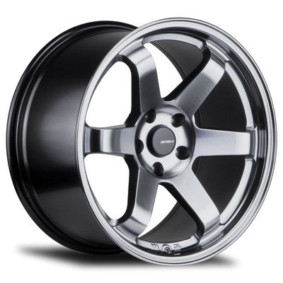 AV-06 HYPER BLACK 18x9.5 5x114.3 et32 cb73.1
