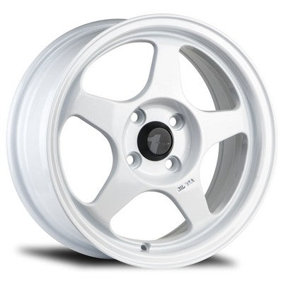 AV-08 WHITE 15x6.5 4x100 et35 cb73.1