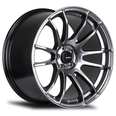 AV-20 HYPER BLACK 18x9.5 5x114.3 et38 cb73.1