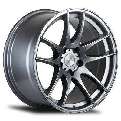 AV-32 GUNMETAL 18x8.5 5x100 et35 cb73.1