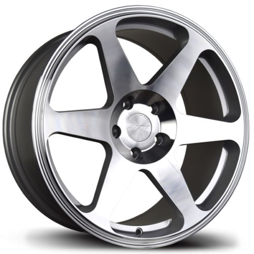 AV-38 MACHINED FACE 18x9.5 5x114.3 et30 cb73.1