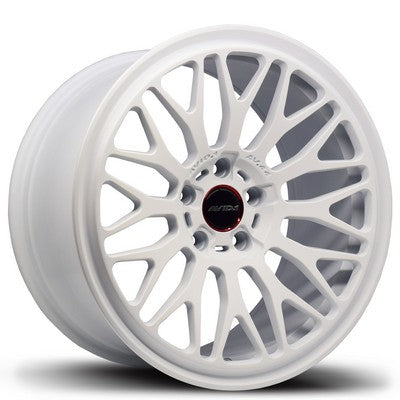 AV-44 Matte White 18x8.5 5x114.3 et35 cb73.1