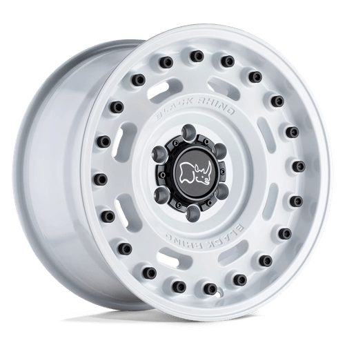 Black Rhino AXLE GLOSS WHITE 5X120 20X9.5 +25 72.56HB