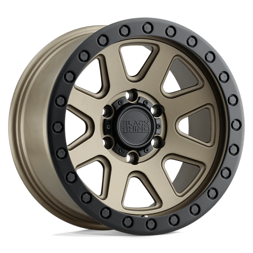 Black Rhino BAKER MATTE BRONZE W/ BLACK RING 6X5.5 20X9 +12 112.1HB
