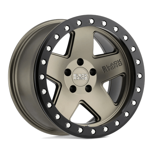 Black Rhino CRAWLER MATTE BRONZE W/ BLACK RING 5X5.5 20X9.5 +0 78.1HB