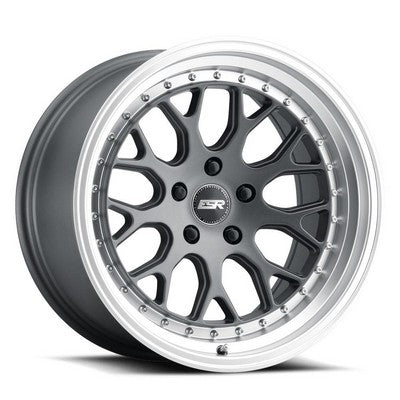 ESR CS01 Matte Graphite 18x9.5 5X100 et35 cb72.6