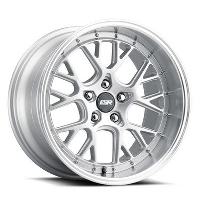ESR CS11 HYPER SILVER/MACHINE LIP 18x10.5 5X100 ET22 cb72.6