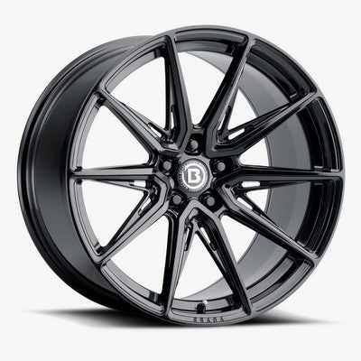 Brada CX2 Gloss Black 19x9 5X114.3 et25 cb72.6