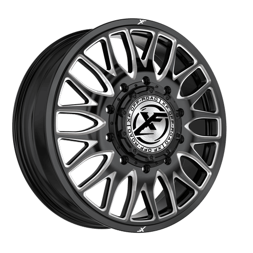 XF OFFROAD XF-240GBML-F Gloss Black Milled 20X8.25 8x200 +110 142HB