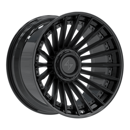 SENTALI BFX BFX1 Gloss Black Lip / Matte Black Centre 22X12 8x165.1/8x170 +-44 125.2HB