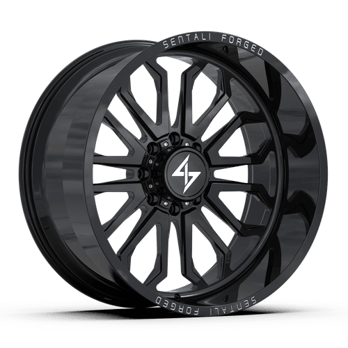 Sentali Forged SF3GB Gloss Black 28X16 5x127 +-99 71.5HB