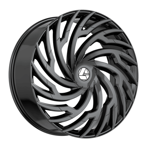 AZARA AZA-536GB Gloss Black 22X9.5 5x115/5x120 +15 74.1HB