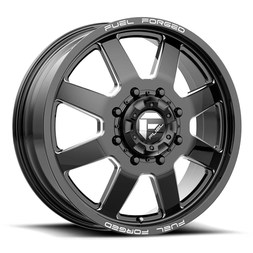 Fuel OffRoad DE09 FF09D MATTE BLACK MILLED 8X200 22X8.25 +105 142HB