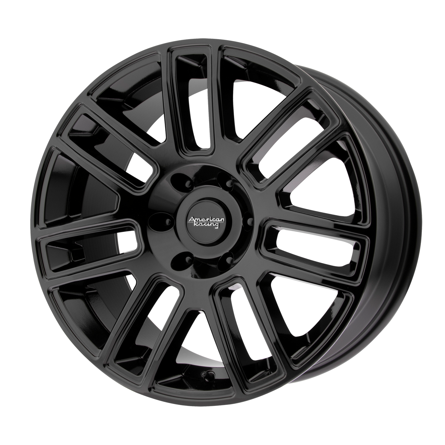 American Racing AR915 GLOSS BLACK 6X135 22X9 +30 87.1HB