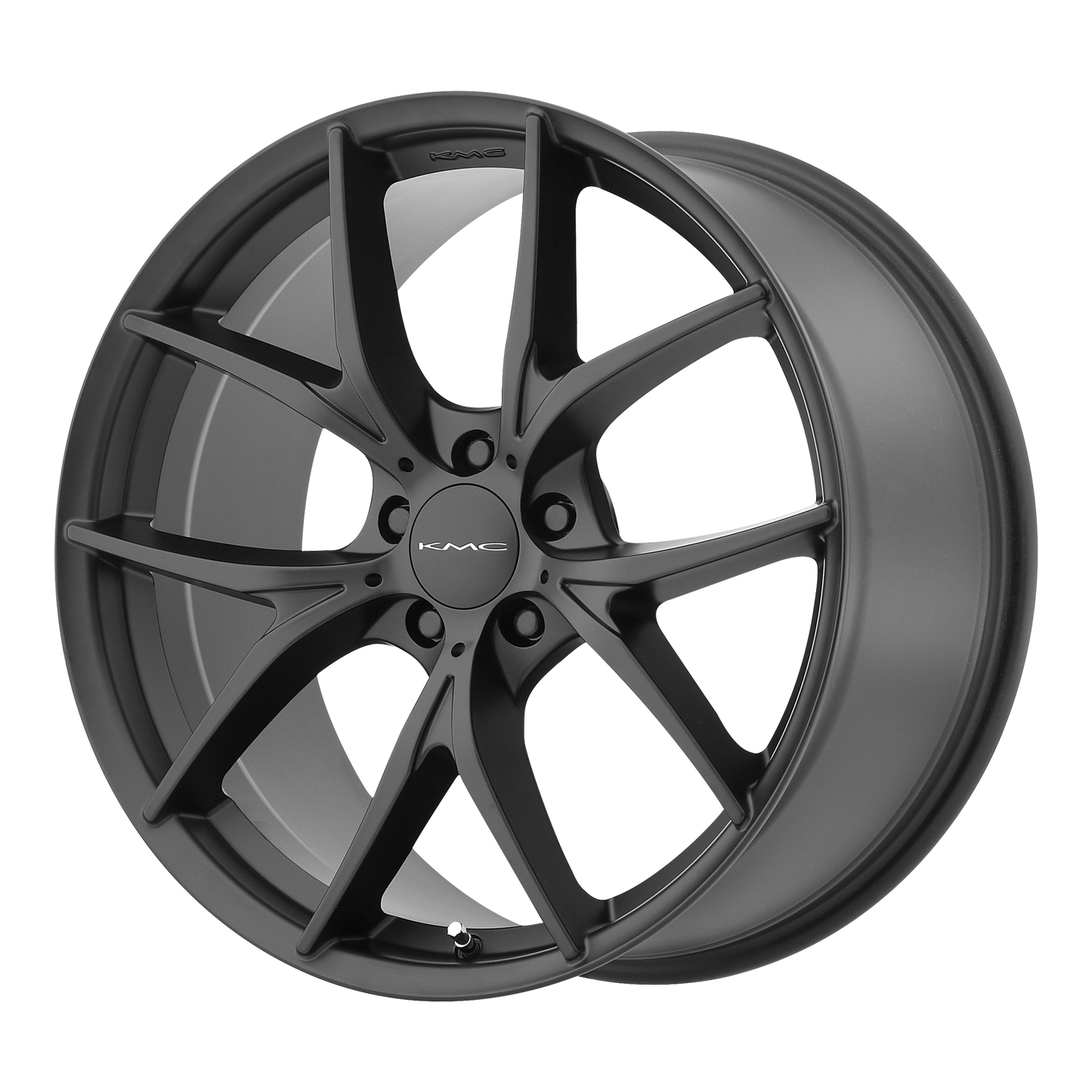 KMC KM694 WISHBONE SATIN BLACK 5x114.3 20X9.5 +45 72.56HB