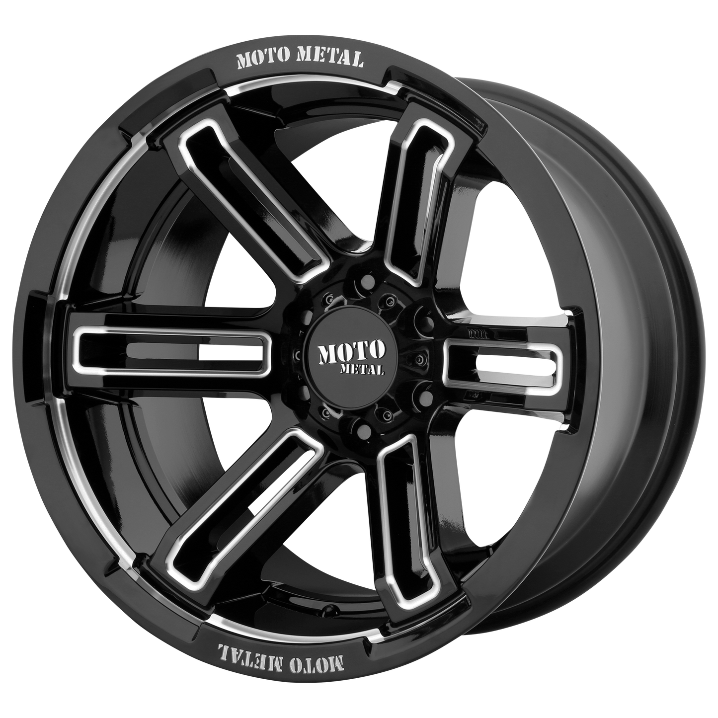 Moto Metal MO991 RUKUS GLOSS BLACK MILLED 5X5.0 20X9 +0 78.1HB