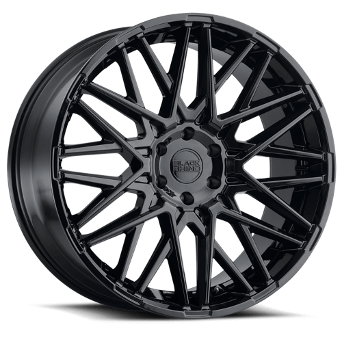Black Rhino MOROCCO GLOSS BLACK 5X5.5 24X10 +25 78.1HB