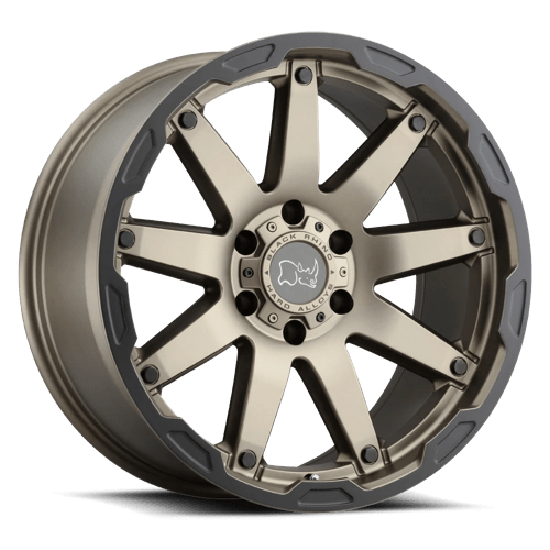 Black Rhino OCEANO MATTE BRONZE W/ BLACK RING 6X5.5 18X9.5 -18 112.1HB