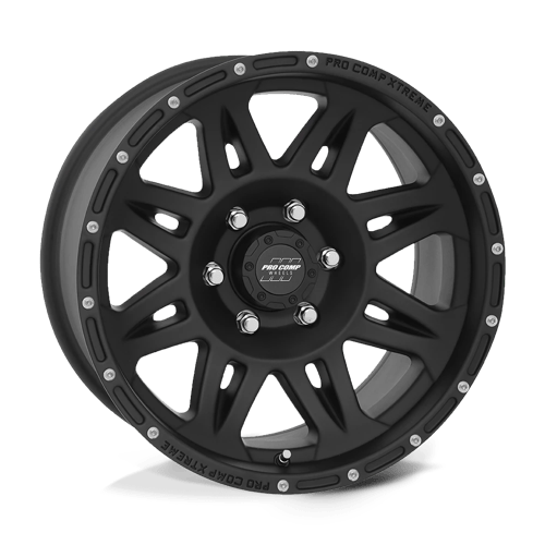 Pro Comp Alloys PA5 TORQ FLAT BLACK 5x114.3 17X9 -6 78.1HB