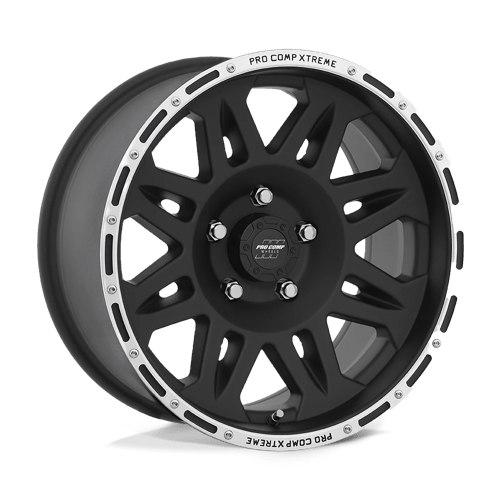 Pro Comp Alloys PA5 TORQ FLAT BLACK MACHINED 5X5.0 17X9 -6 78.1HB