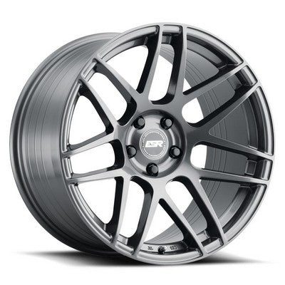 ESR RF1 Gloss Graphite 18x9.5 5X100 et35 cb72.6