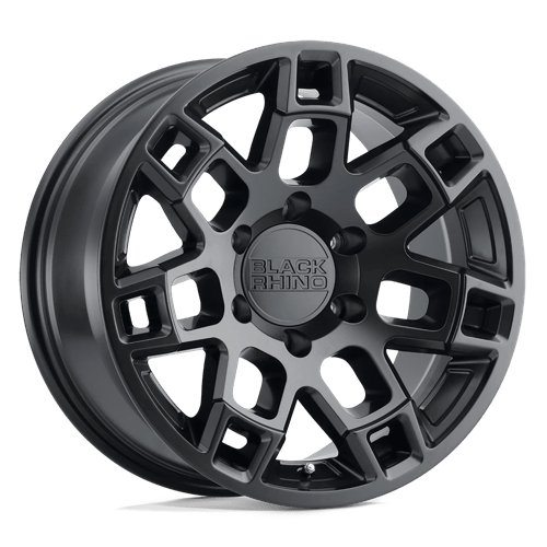 Black Rhino RIDGE MATTE BLACK 5X5.5 17X8.5 +0 78.1HB