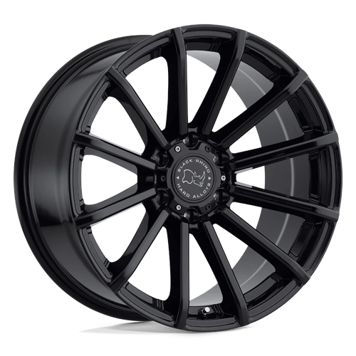 Black Rhino ROTORUA GLOSS BLACK 6X4.5 20X9.5 +12 76.1HB