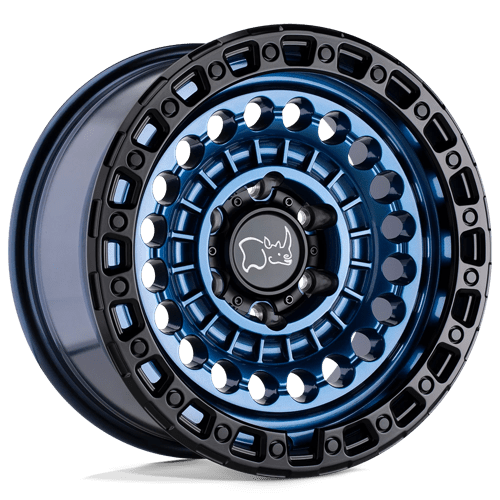 Black Rhino SENTINEL COBALT BLUE W/ BLACK RING 8X170 20X9.5 -18 125.1HB