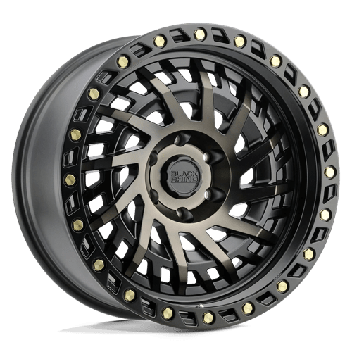 Black Rhino SHREDDER MATTE BLACK W/ MACHINED DARK TINT 6X135 17X9 +0 87.1HB