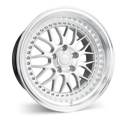 ESR SR01 HYPER SILVER/MACHINE LIP 19x10.5 5X120 ET22 CB74.1