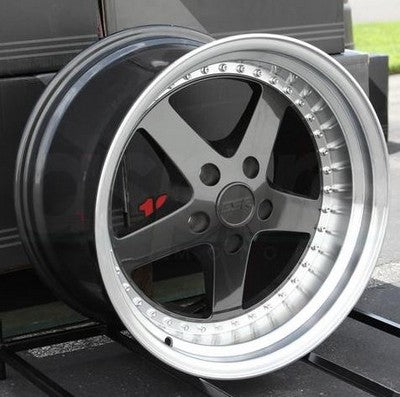 ESR SR04 GUNMETAL/MACHINE LIP 18x9.5 5X120 ET35 cb72.6
