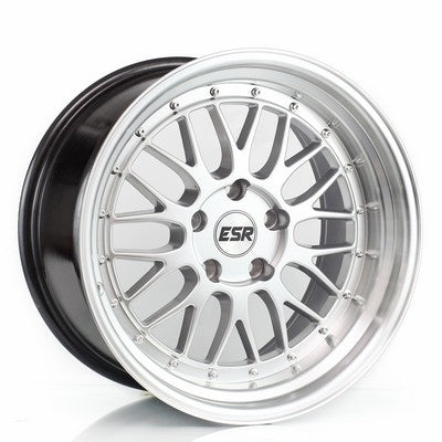 ESR SR05 HYPER SILVER/MACHINE LIP 19x10.5 5X120 ET22 CB74.1