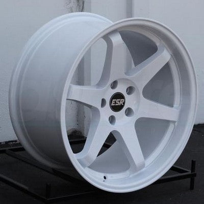 ESR SR07 GLOSS WHITE 19x9.5 5X114.3 ET22 cb72.6