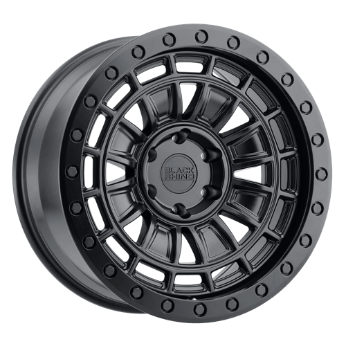 Black Rhino DALTON MATTE BLACK 5X5.0 18X9.5 -12 71.5HB