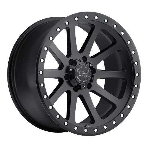 Black Rhino MINT MATTE BLACK 6X5.5 18X9 +12 112.1HB