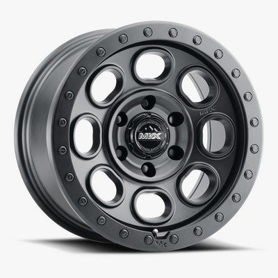 MVX VX80 Matte Black 17x9 6X139.7 et0 cb72.6