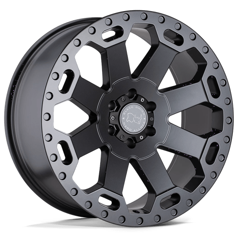 Black Rhino WARLORD MATTE GUNMETAL 8X170 20X9 +12 125.1HB