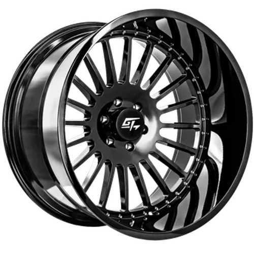 GT OFFROAD Strike Gloss Black 22X10 6x135 +-18 87.1HB