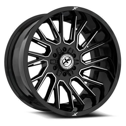 XF OFFROAD XF-230 Gloss Black Machined 18X9 6x135/6x139.7 +0 106.4HB