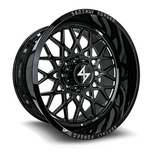 Sentali Forged SF5GB Gloss Black 28X16 6x135 +-99 87.1HB