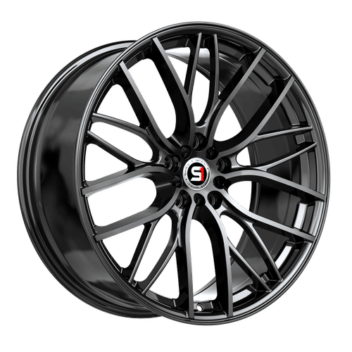 SPEC-1 RACING SP-61GB Gloss Black 17X8 5x112/5x114.3 +42 73.1HB