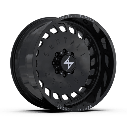 Sentali Forged SF4GB Gloss Black 28X16 5x139.7 +-99 77.8HB