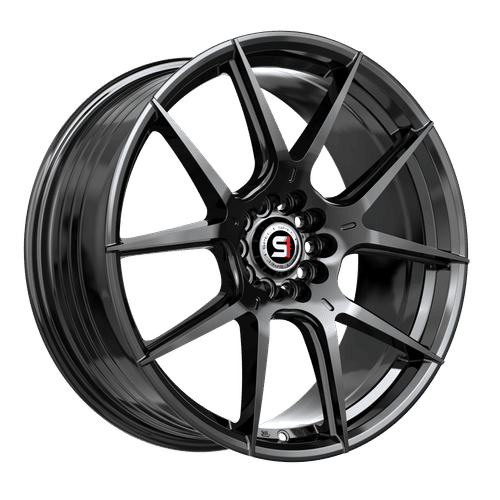 SPEC-1 RACING SP-71GB Gloss Black 17X8 5x108/5x114.3 +42 73.1HB