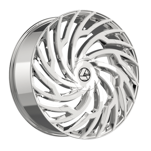 AZARA AZA-536NC Nano Chrome 22X8.5 5x112/5x114.3 +38 74.1HB