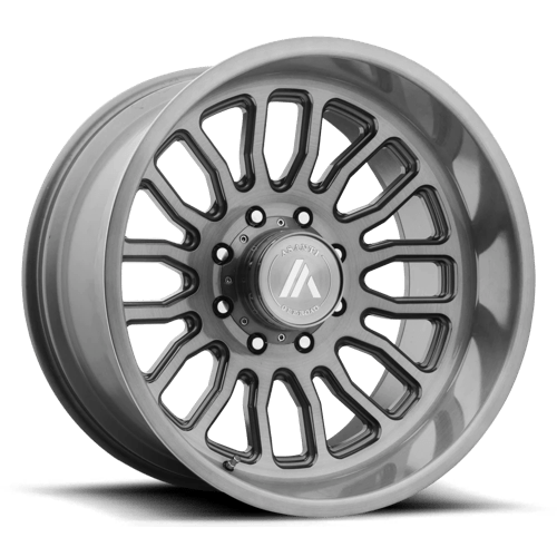 Asanti Off Road AB815 WORKHORSE TITANIUM-BRUSHED 8X170 20X10 -12 125.1HB