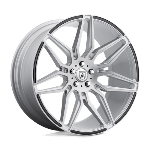 Asanti ABL-11 SIRIUS BRUSHED SILVER W/ CARBON FIBER INSERTS 5X115 22X10.5 +25 72.56HB