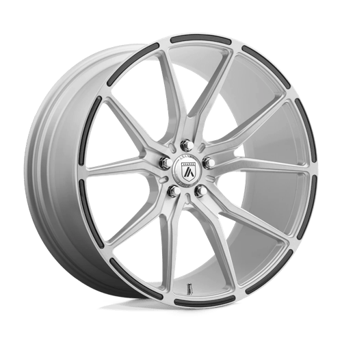 Asanti ABL-13 VEGA BRUSHED SILVER W/ CARBON FIBER INSERTS 5X115 22X9 +15 72.56HB