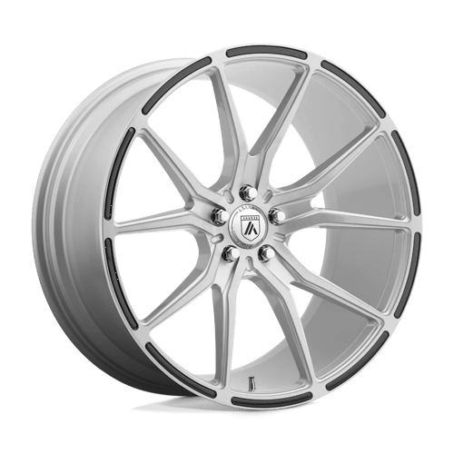 Asanti ABL-13 VEGA BRUSHED SILVER W/ CARBON FIBER INSERTS 5X120 20X10.5 +38 74.1HB
