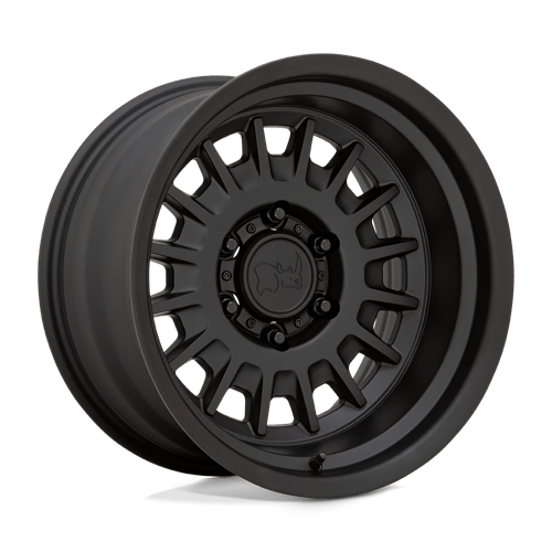 Black Rhino ALISO MATTE BLACK 6X4.5 17X8 +0 66.06HB