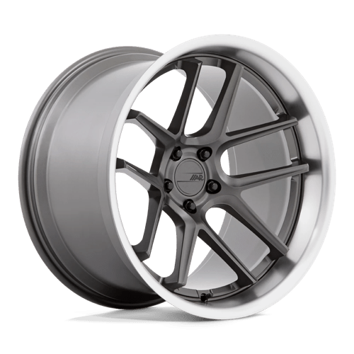 American Racing AR942 BISHOP MATTE GUNMETAL W/ MACHINED LIP 5X115 20X12 +6 71.5HB